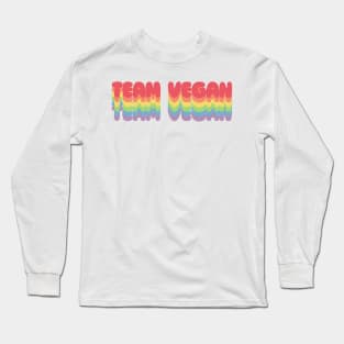 Team Vegan Long Sleeve T-Shirt